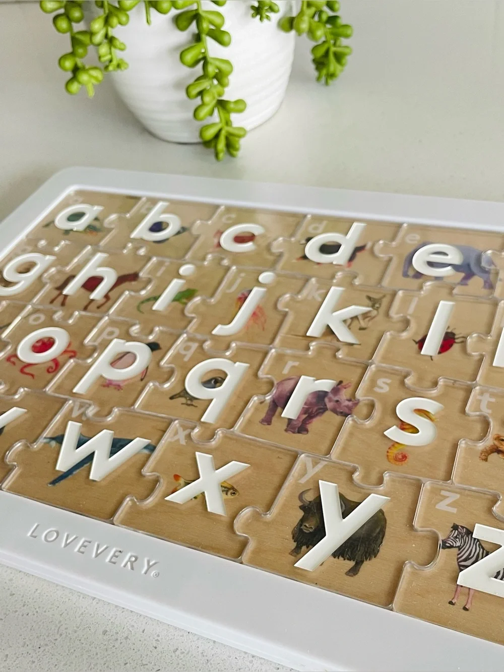 Lovevery Letter Sounds Animal Puzzle